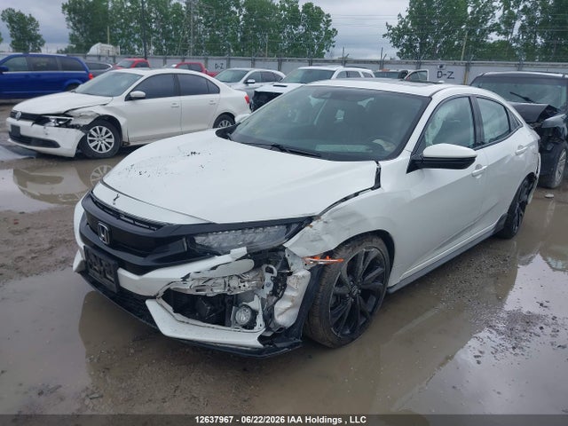 2018 Honda Civic Sport Touring მანქანა იყიდება აუქციონზე, vin: SHHFK7H91JU304262, აუქციონის ნომერი: 12637967