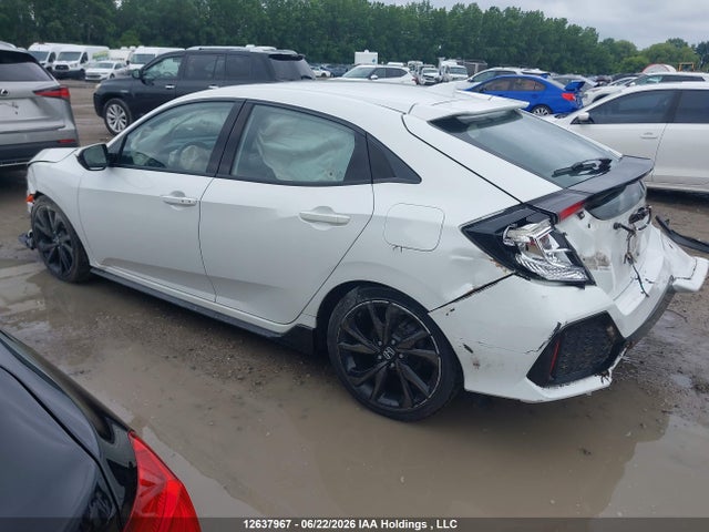 2018 Honda Civic Sport Touring მანქანა იყიდება აუქციონზე, vin: SHHFK7H91JU304262, აუქციონის ნომერი: 12637967