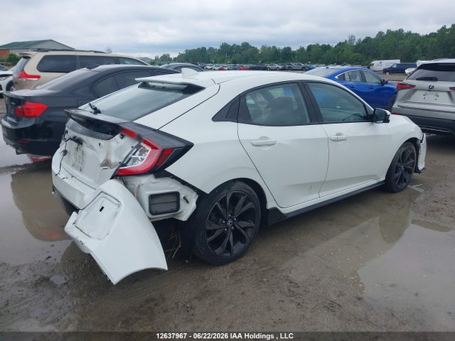2018 Honda Civic Sport Touring მანქანა იყიდება აუქციონზე, vin: SHHFK7H91JU304262, აუქციონის ნომერი: 12637967