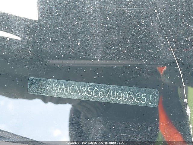 Aukcja sprzedaży 2007 Hyundai Accent Gs, vin: KMHCN35C67U005351, numer aukcji: 12637976