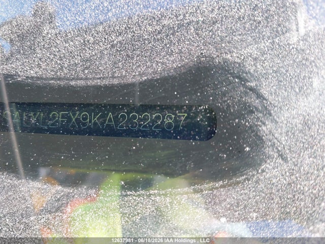 SALYL2FX9KA232287 Land Rover Range Rover Velar R-dynamic Se