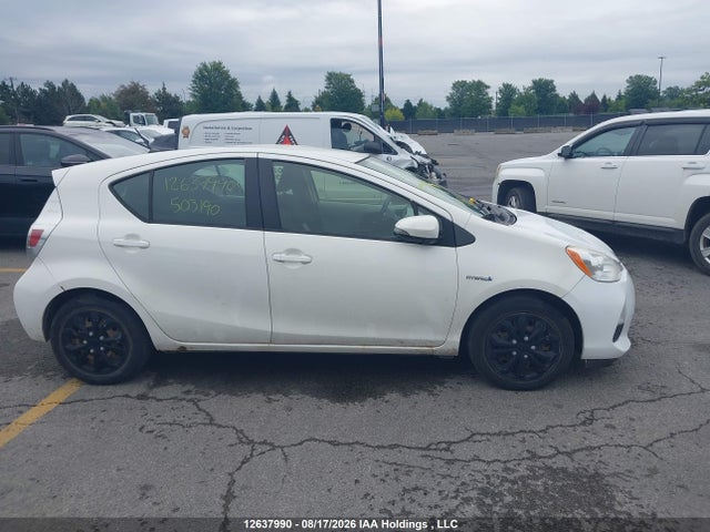 Продаж на аукціоні авто 2012 Toyota Prius C Technology, vin: JTDKDTB37C1503190, номер лоту: 12637990