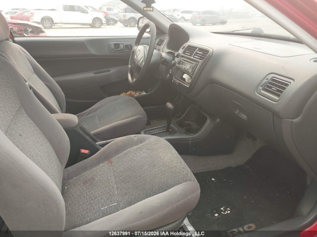 Aukcja sprzedaży 2000 Honda Civic Lx/se, vin: 1HGEJ6272YL804988, numer aukcji: 12637991