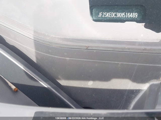 12638008 :رقم المزاد ، JF2SKEDC3KH516489 vin ، 2019 Subaru Forester 2.5i Convenience مزاد بيع