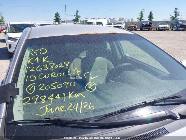 12638028 :رقم المزاد ، 2T1BU4EE9AC205090 vin ، 2010 Toyota Corolla S/le/xle مزاد بيع