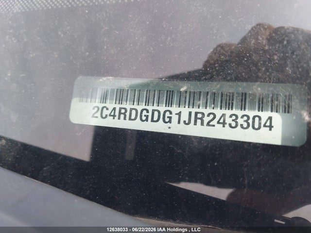 Dodge Grand Caravan Crew 2018 2C4RDGDG1JR243304 Image 19