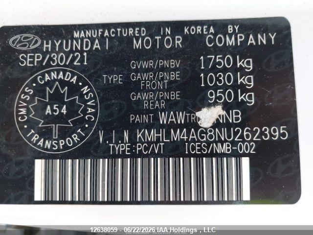 Hyundai Elantra 2022 KMHLM4AG8NU262395 Image 10