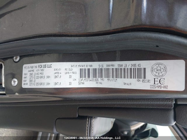 Jeep Cherokee 2016 1C4PJMDS7GW331826 Image 9