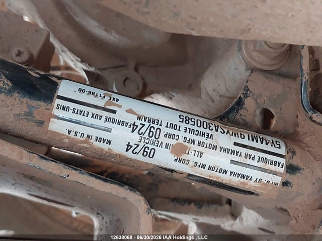 Yamaha YFM700 2025 5Y4AML9WXSA300585 Image 10