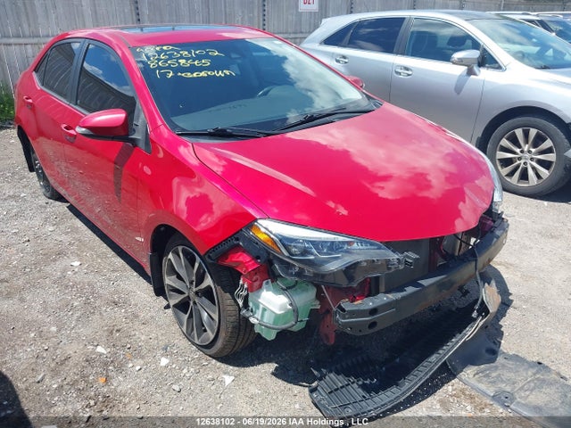 2017 Toyota Corolla L/le/xle/se/xse მანქანა იყიდება აუქციონზე, vin: 2T1BURHE0HC865845, აუქციონის ნომერი: 12638102