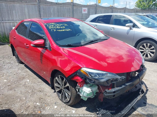 2017 Toyota Corolla L/le/xle/se/xse მანქანა იყიდება აუქციონზე, vin: 2T1BURHE0HC865845, აუქციონის ნომერი: 12638102