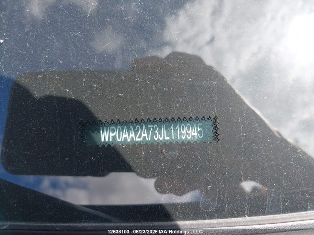 WP0AA2A73JL119945 Porsche Panamera