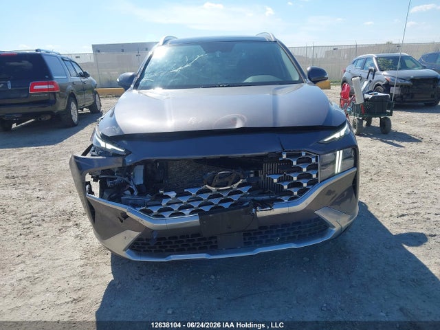 2023 Hyundai Santa Fe Luxury Hybrid Awd მანქანა იყიდება აუქციონზე, vin: KM8S5DA10PU097496, აუქციონის ნომერი: 12638104