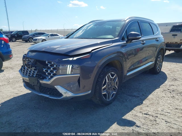 2023 Hyundai Santa Fe Luxury Hybrid Awd მანქანა იყიდება აუქციონზე, vin: KM8S5DA10PU097496, აუქციონის ნომერი: 12638104