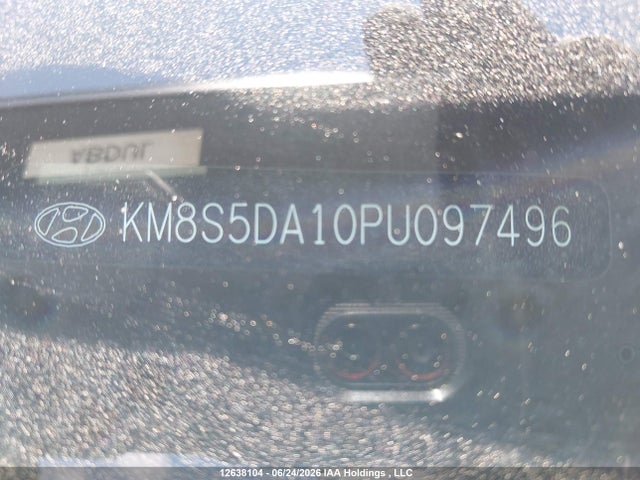 2023 Hyundai Santa Fe Luxury Hybrid Awd მანქანა იყიდება აუქციონზე, vin: KM8S5DA10PU097496, აუქციონის ნომერი: 12638104