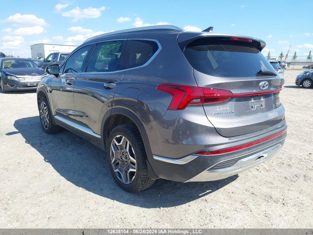 2023 Hyundai Santa Fe Luxury Hybrid Awd მანქანა იყიდება აუქციონზე, vin: KM8S5DA10PU097496, აუქციონის ნომერი: 12638104