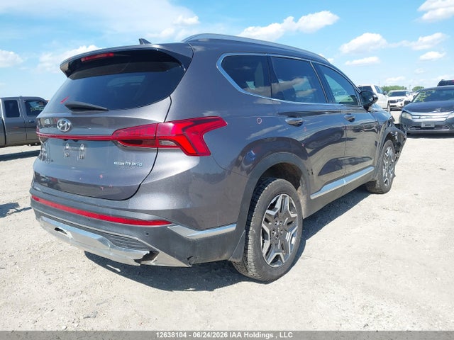 2023 Hyundai Santa Fe Luxury Hybrid Awd მანქანა იყიდება აუქციონზე, vin: KM8S5DA10PU097496, აუქციონის ნომერი: 12638104