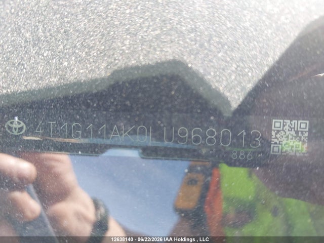2020 Toyota Camry Se/se Night Shade მანქანა იყიდება აუქციონზე, vin: 4T1G11AK0LU968013, აუქციონის ნომერი: 12638140