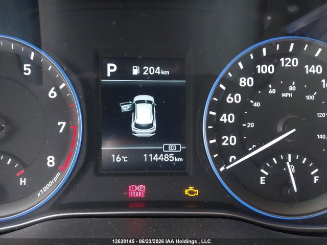 12638145 :رقم المزاد ، KM8K22AA2MU620493 vin ، 2021 Hyundai Kona Sel مزاد بيع