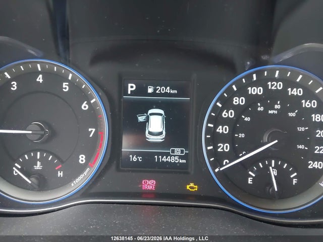 12638145 :رقم المزاد ، KM8K22AA2MU620493 vin ، 2021 Hyundai Kona Sel مزاد بيع