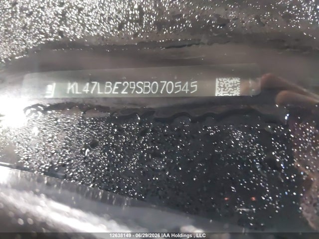 2025 Buick Envista Sport Touring მანქანა იყიდება აუქციონზე, vin: KL47LBE29SB070545, აუქციონის ნომერი: 12638149