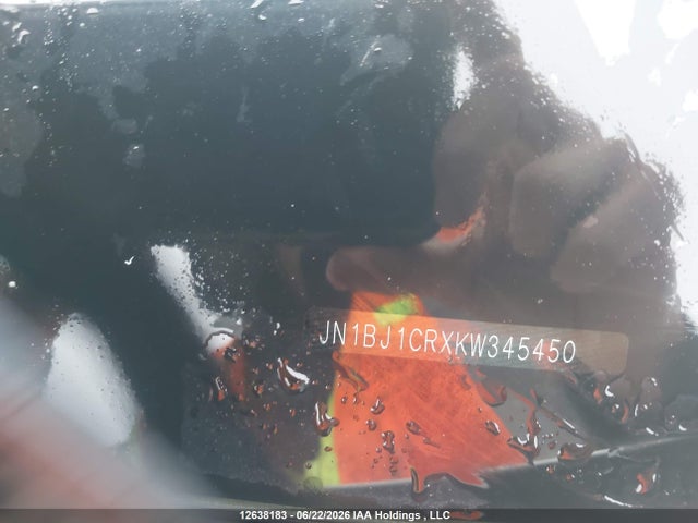 Aukcja sprzedaży 2019 Nissan Qashqai, vin: JN1BJ1CRXKW345450, numer aukcji: 12638183