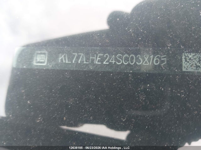Aukcja sprzedaży 2025 Chevrolet Trax Lt Fwd, vin: KL77LHE24SC038165, numer aukcji: 12638185