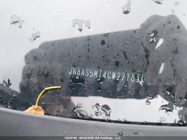 Aukcja sprzedaży 2012 Nissan Rogue S/sv, vin: JN8AS5MT4CW271830, numer aukcji: 12638195