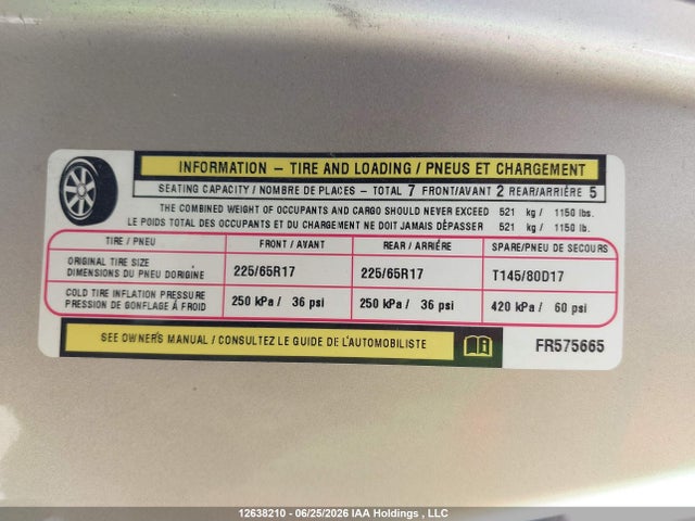 Dodge Grand Caravan Se/sxt 2015 2C4RDGBG2FR575665 Image 18