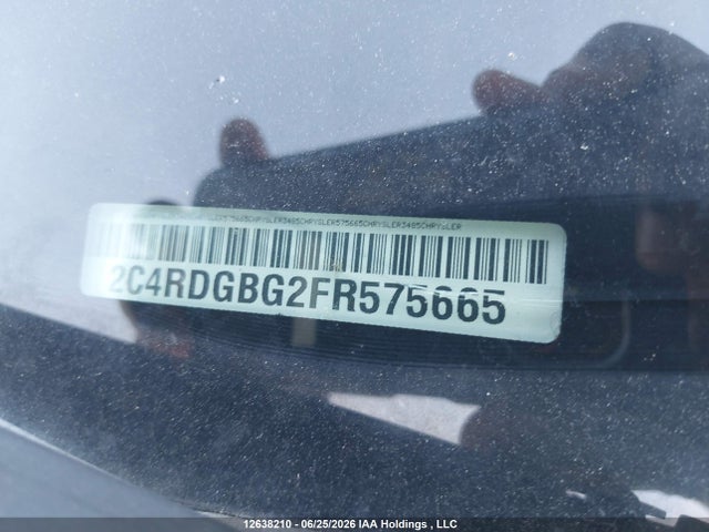 Dodge Grand Caravan Se/sxt 2015 2C4RDGBG2FR575665 Image 19