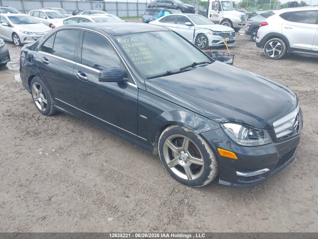 2012 Mercedes-benz C 350 4matic მანქანა იყიდება აუქციონზე, vin: WDDGF8JB0CA611372, აუქციონის ნომერი: 12638221