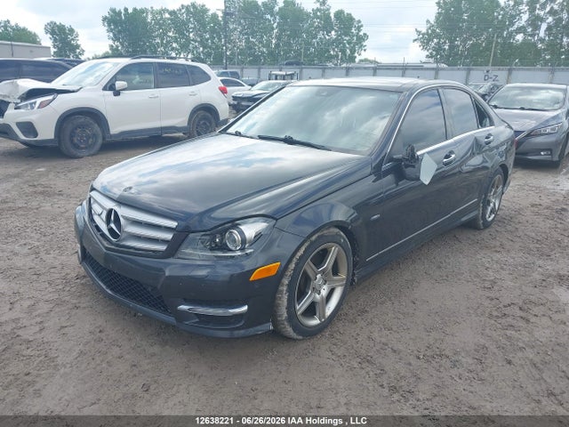 2012 Mercedes-benz C 350 4matic მანქანა იყიდება აუქციონზე, vin: WDDGF8JB0CA611372, აუქციონის ნომერი: 12638221