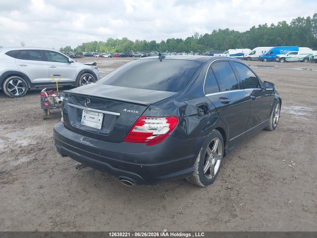2012 Mercedes-benz C 350 4matic მანქანა იყიდება აუქციონზე, vin: WDDGF8JB0CA611372, აუქციონის ნომერი: 12638221