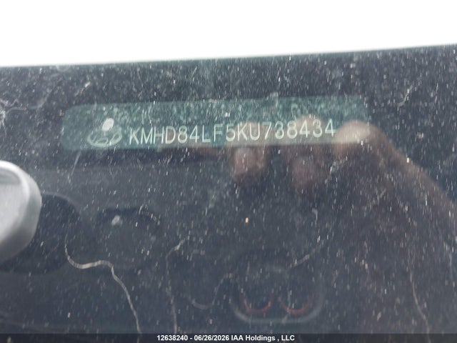 12638240 :رقم المزاد ، KMHD84LF5KU738434 vin ، 2019 Hyundai Elantra Preferred مزاد بيع