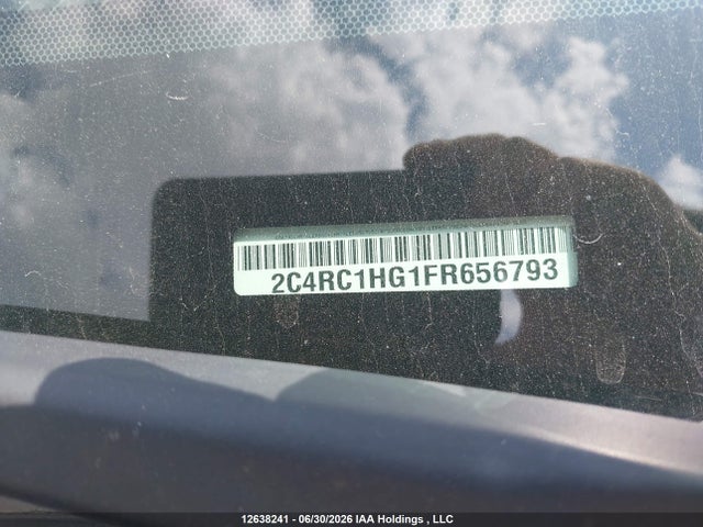 12638241 :رقم المزاد ، 2C4RC1HG1FR656793 vin ، 2015 Chrysler Town & Country S مزاد بيع