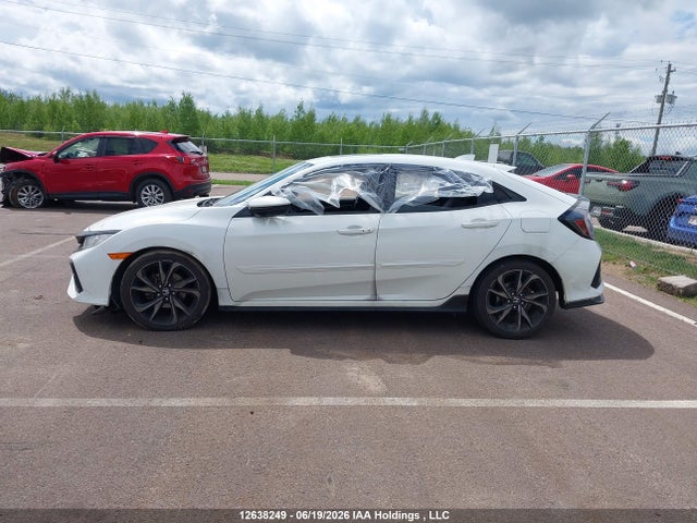 2017 Honda Civic Sport მანქანა იყიდება აუქციონზე, vin: SHHFK7H43HU308618, აუქციონის ნომერი: 12638249