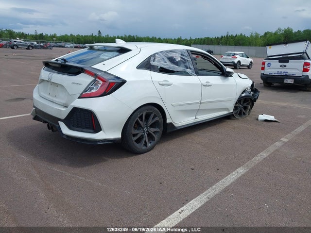 2017 Honda Civic Sport მანქანა იყიდება აუქციონზე, vin: SHHFK7H43HU308618, აუქციონის ნომერი: 12638249