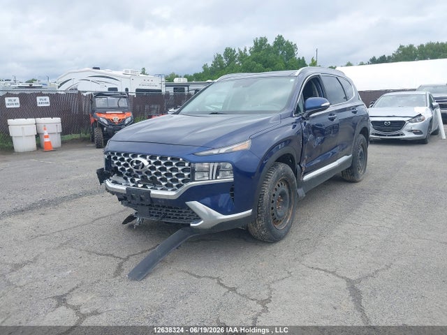 12638324 :رقم المزاد ، 5NMS3DAJXNH395648 vin ، 2022 Hyundai Santa Fe Sel مزاد بيع