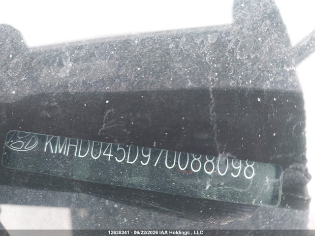 Aukcja sprzedaży 2007 Hyundai Elantra Gl/gls, vin: KMHDU45D97U088098, numer aukcji: 12638341