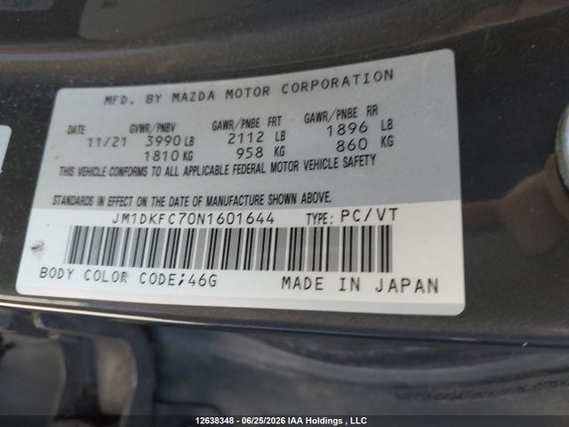 Mazda Cx-3 Gs 2022 JM1DKFC70N1601644 Image 19