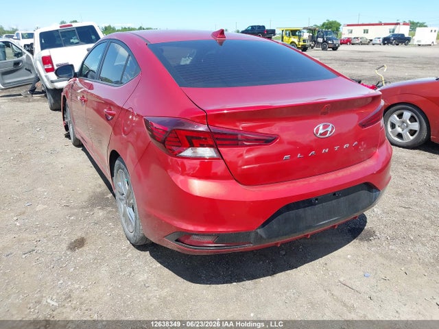 Продаж на аукціоні авто 2019 Hyundai Elantra, vin: KMHD84LFXKU808803, номер лоту: 12638349