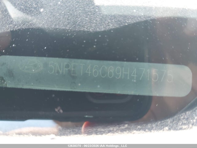 Продаж на аукціоні авто 2009 Hyundai Sonata Gls, vin: 5NPET46C69H471575, номер лоту: 12638370