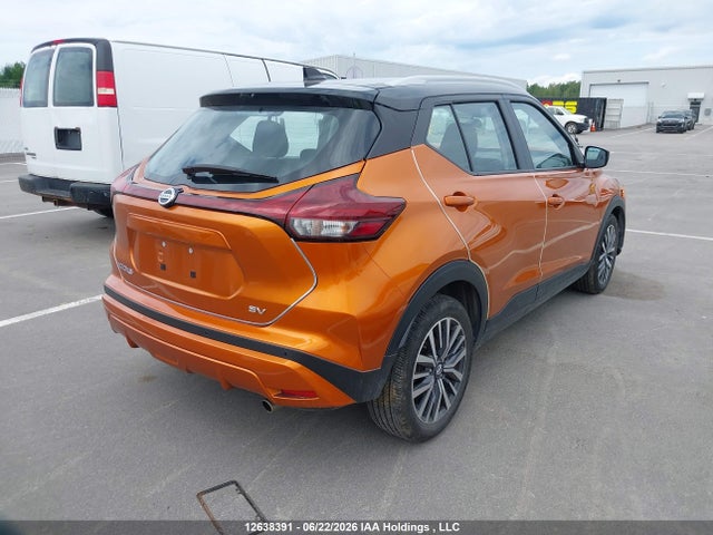 Продажа на аукционе авто 2021 Nissan Kicks Sv, vin: 3N1CP5CV8ML536011, номер лота: 12638391