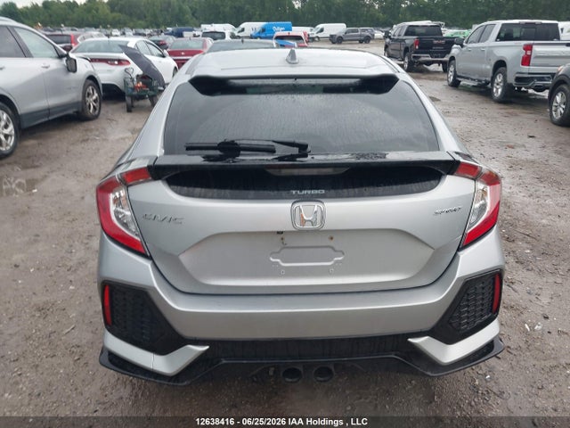 12638416 :رقم المزاد ، SHHFK7H44JU306088 vin ، 2018 Honda Civic Sport مزاد بيع