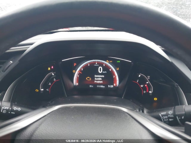 12638416 :رقم المزاد ، SHHFK7H44JU306088 vin ، 2018 Honda Civic Sport مزاد بيع