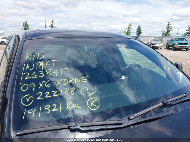 Продажа на аукционе авто 2009 Bmw X6 Xdrive35i, vin: 5UXFG43539L222188, номер лота: 12638417
