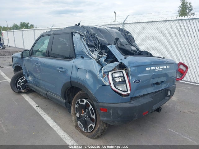 Продажа на аукционе авто 2024 Ford Bronco Sport, vin: 3FMCR9C65RRF23854, номер лота: 12638422