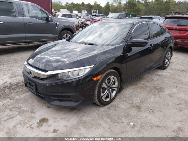 Honda Civic Lx 2018 2HGFC2F50JH008758 Image 2