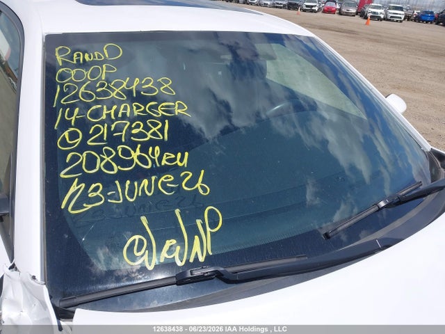 Продажа на аукционе авто 2014 Dodge Charger Sxt, vin: 2C3CDXHGXEH217381, номер лота: 12638438