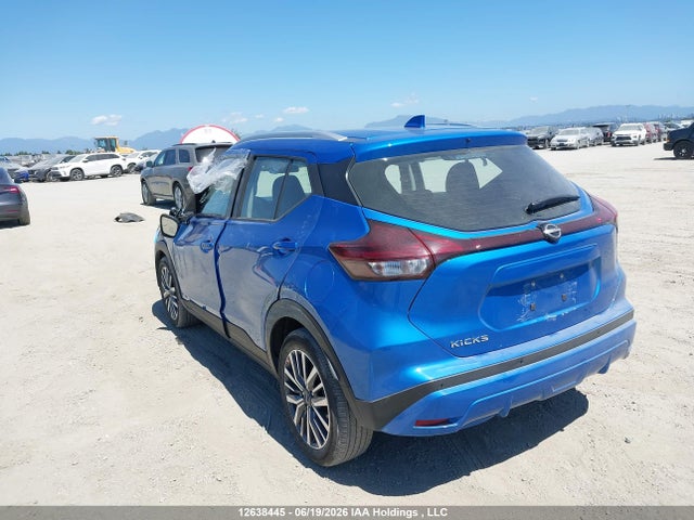 12638445 :رقم المزاد ، 3N1CP5CV6SL496735 vin ، 2025 Nissan Kicks Play Sv مزاد بيع